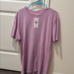 Neff Pastel Purple Tee with Subtle Graphic